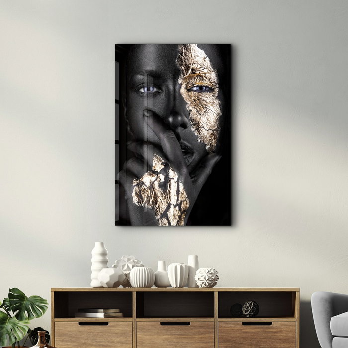 Wallity Pintura Decorativa de Vidrio Templado Multicolor 46 x 72 cm Wallity Pintura Decorativa de Vidrio Templado Multicolor 46 x 72 cm